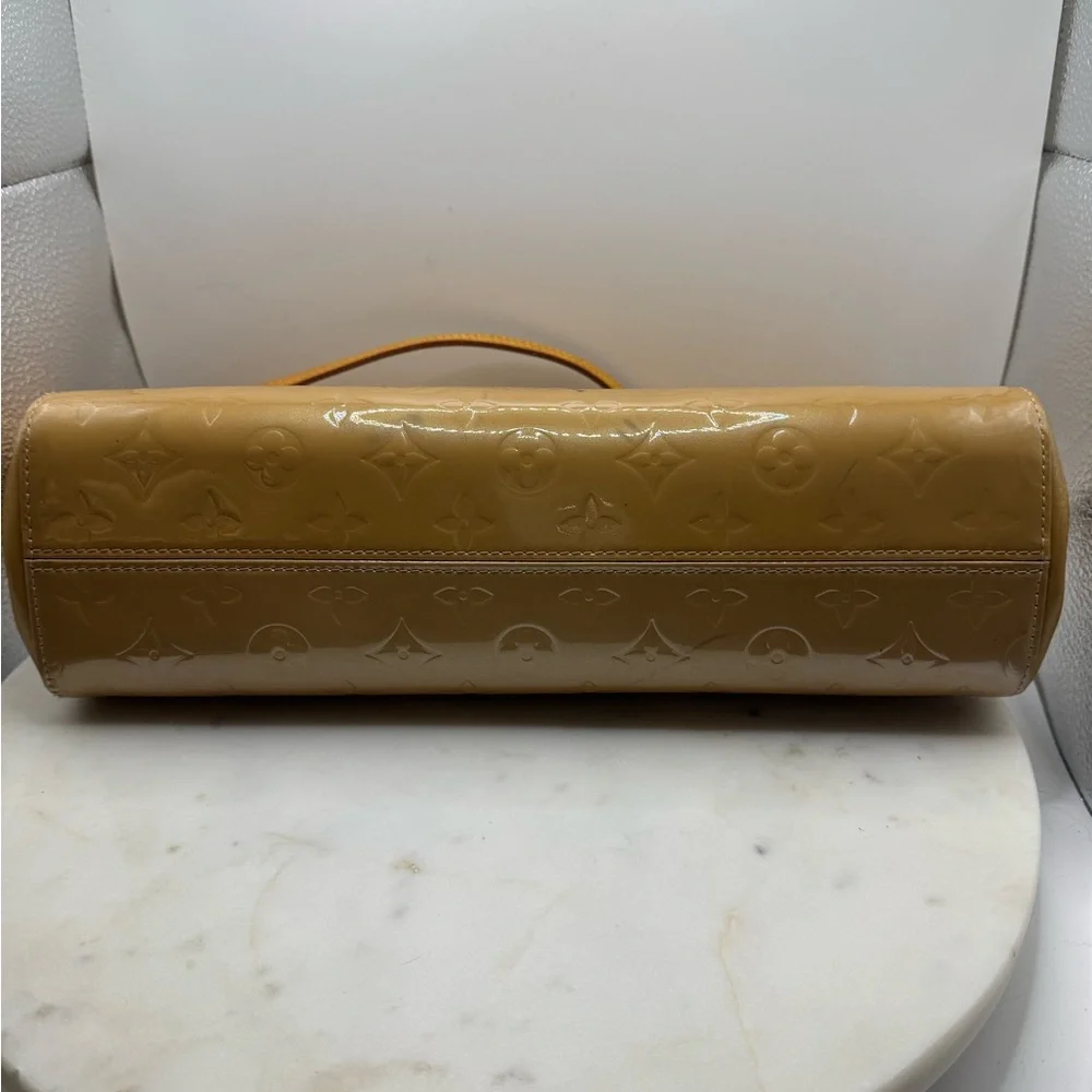 Louis Vuitton Vernis Roxbury with Detachable Shoulder Strap Authentic
